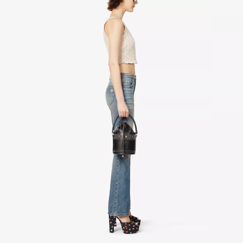 Saint Laurent Bahia Small Bucket Bag black - Picture 6 of 12